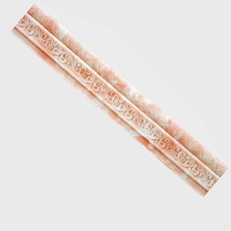 Contemporary Style Luxury Outdoor White Acrylic Self-Adhesive Skirting Board With Cable truck