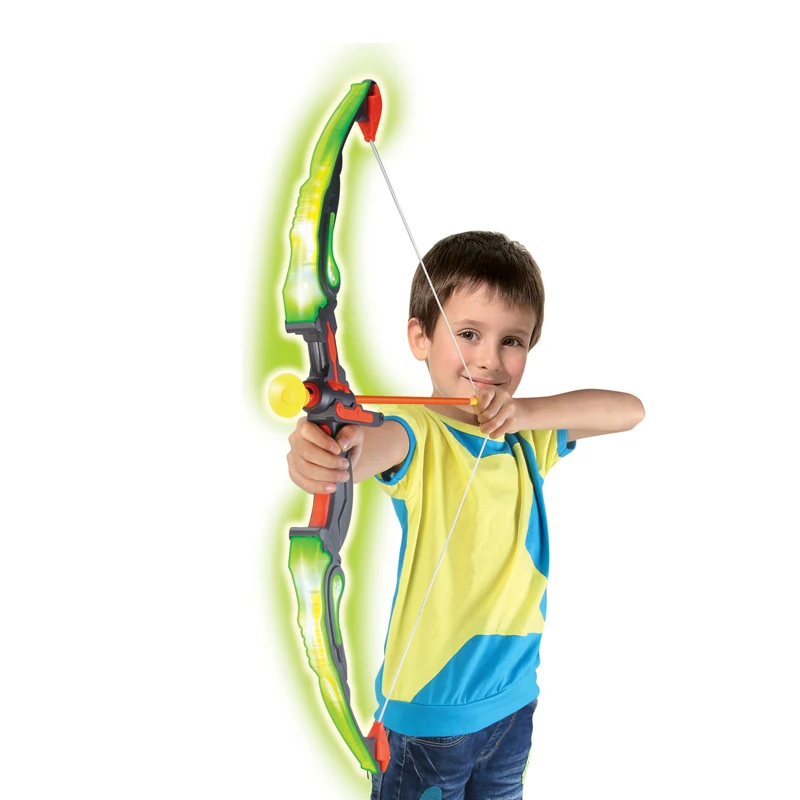 
Soft bullet led light up archery bow and arrow sport toy set for kids  (62443745426)