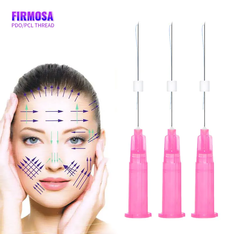 Цена, полидиоксанон, лицевая подтяжка, пластиковая Натяжная резьба pdo с сертификатом ce