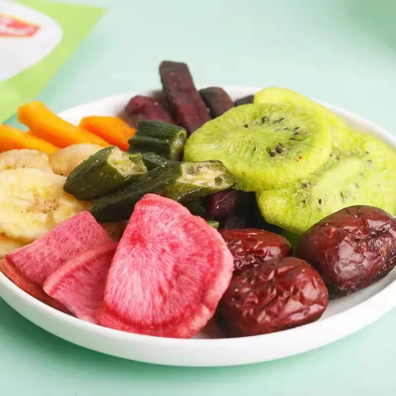 Fruit and Vegetable Snacks Dried Fruits and Vegetables, Mixed Dried Fruits and Vegetables 168g