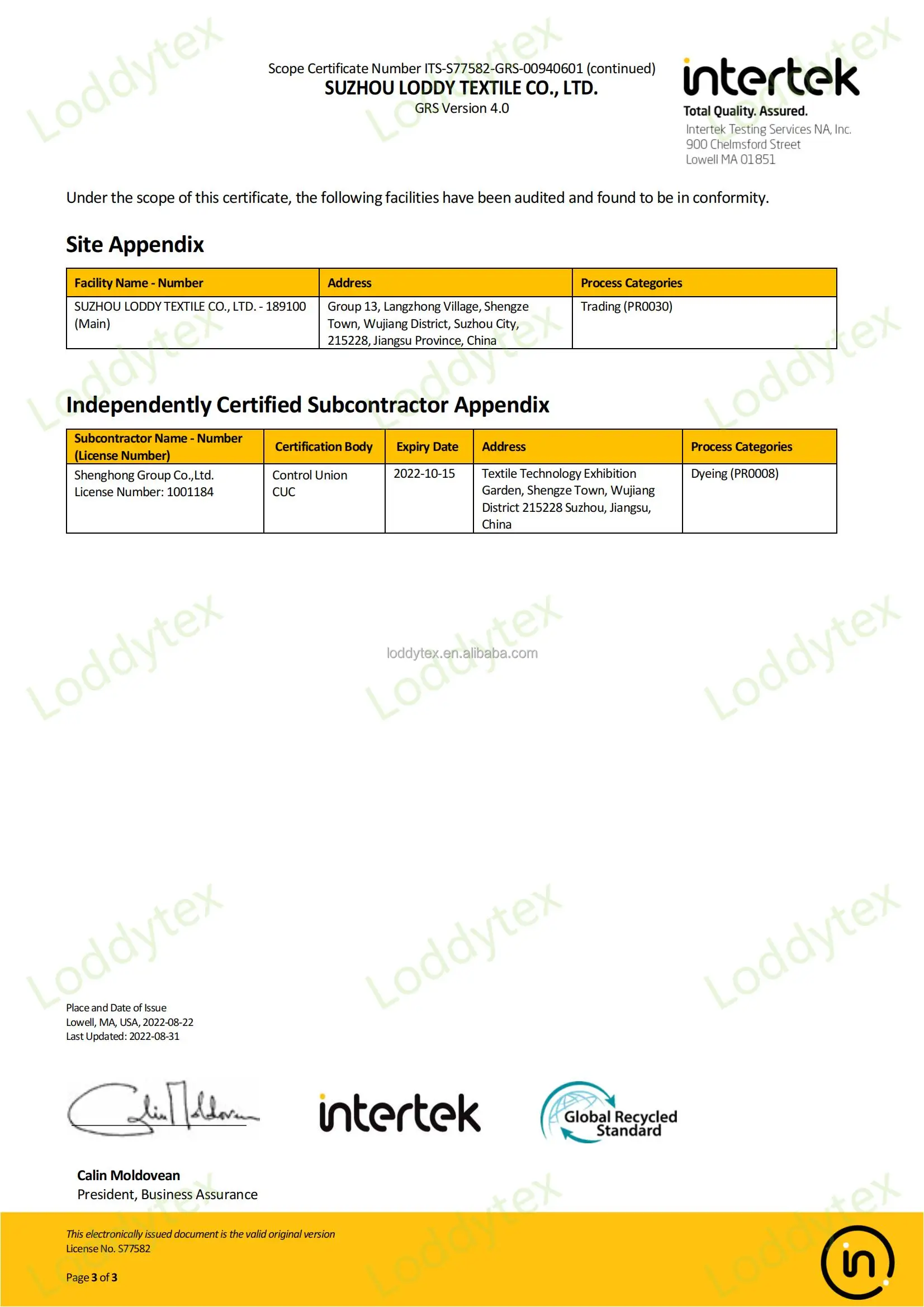 Loddytex GRS Eco Friendly Recycled Polyester 4 Way Stretch Fabric with TPU Bonded
