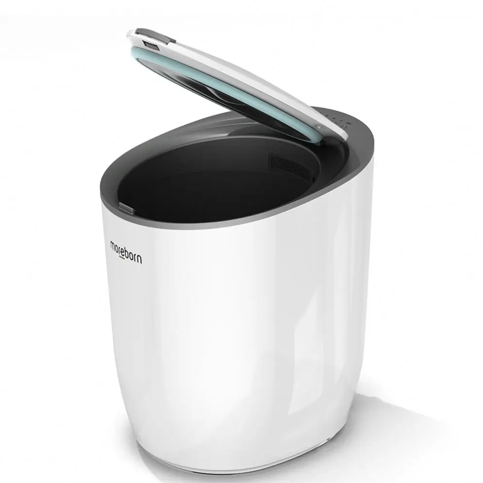 Moreborn custom design food waste kitchen coffee grounds compost smart trash bin household