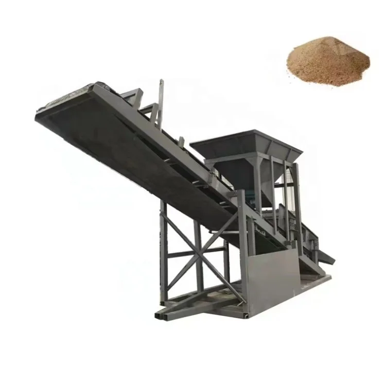 Широкий ассортимент пескосортировочной машины надежный экран Trommel с ленточным конвейером