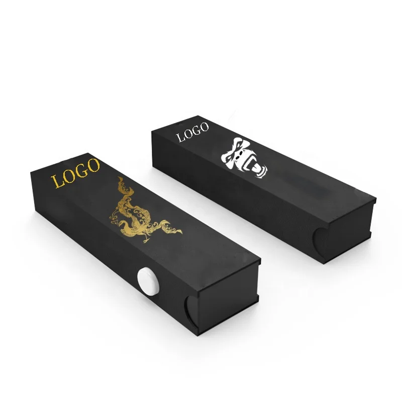 Makeon Custom Childproof Pull-out Drawer Cardboard Box with Foam Insert Luxury PrintLogo Unique OEM Paper Boxes Packaging