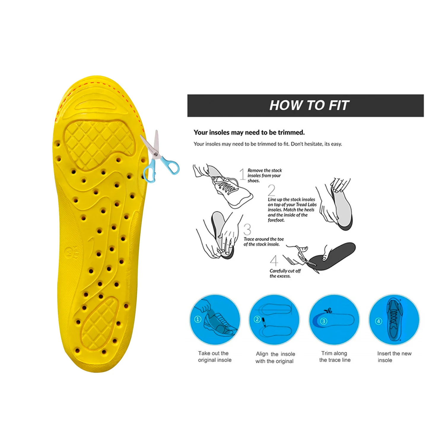 PU Memory Foam Arch Support Shock Cushion Professional-Grade Gel Cushioning Sports Orthotic Shoe Insoles