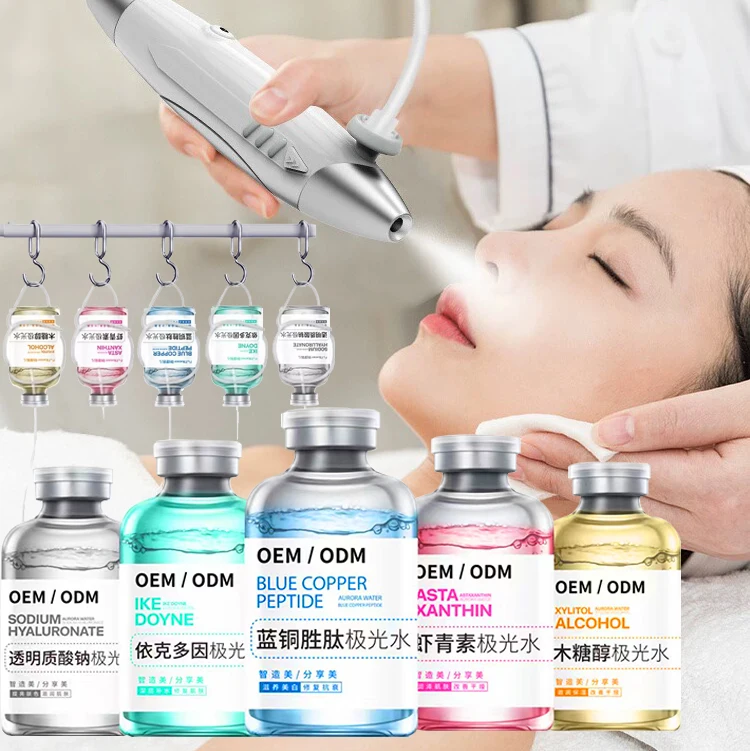 Private label d Meso Serum Ampoule Anti Aging Repairing Peptides Serum Hyaluronic acid serum for Microneedling