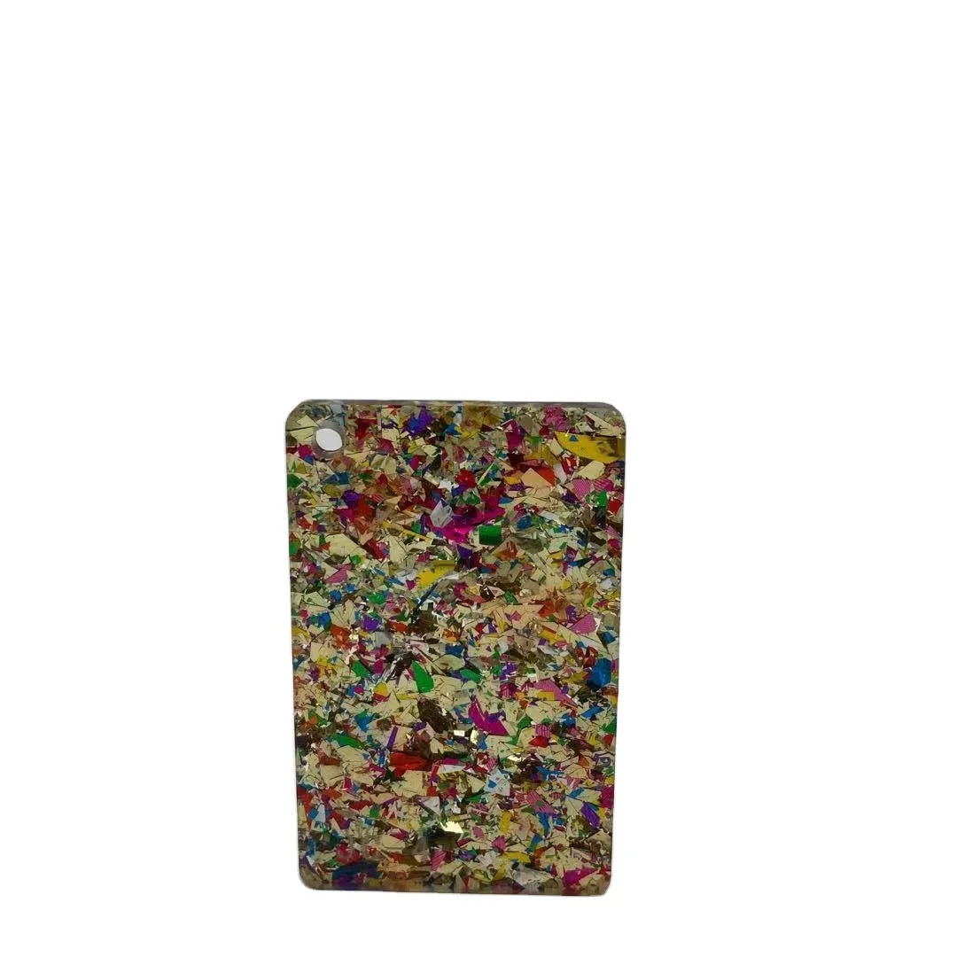 New style colorful glitter acrylic marble plastic sheet