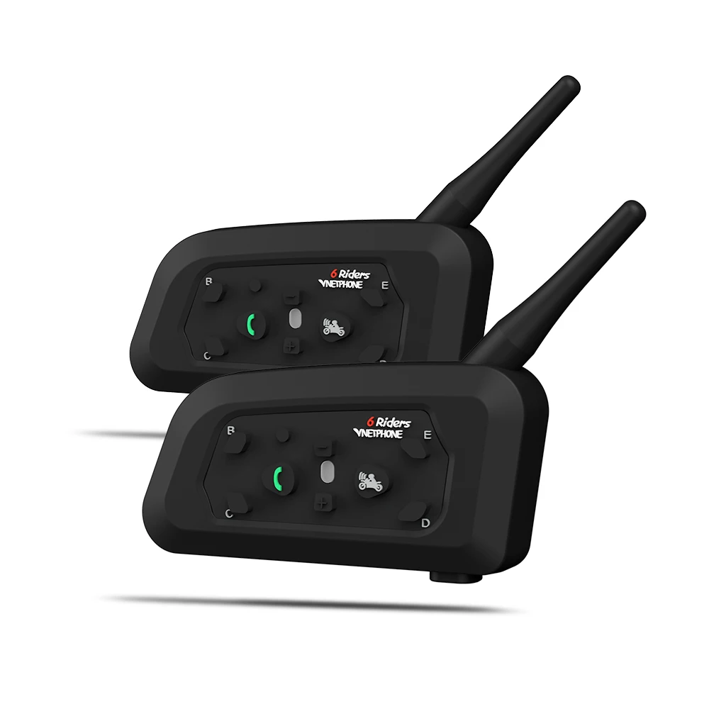 Система связи для мотоциклетного шлема 6 динамиков 800