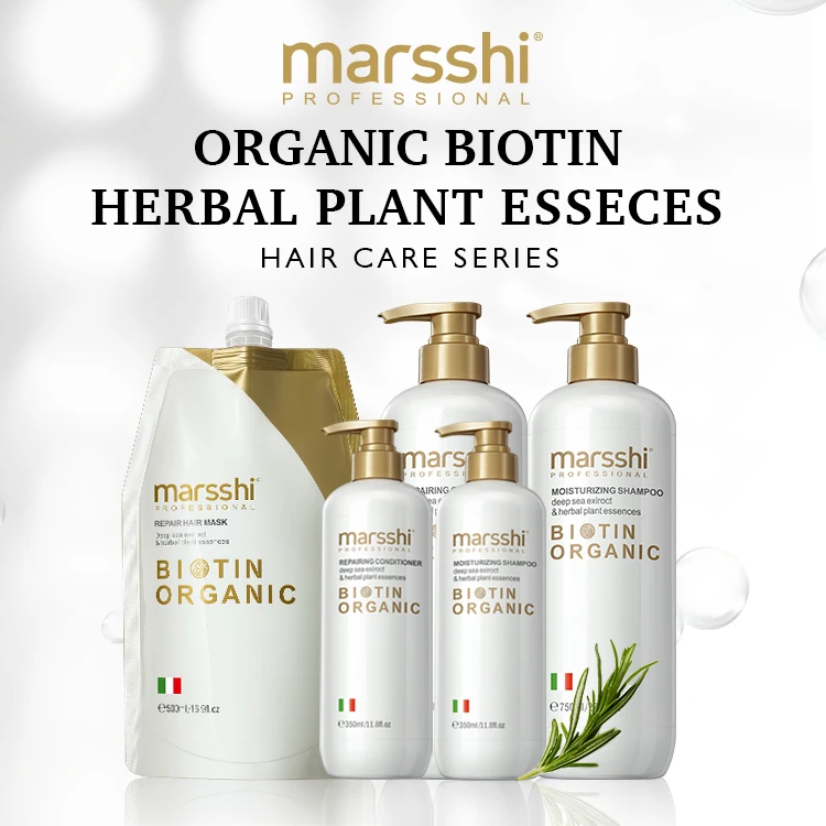  Best Hair Salon Wholesale Customized Organic Biotin Private Label Shampoo and Conditioner for Natural