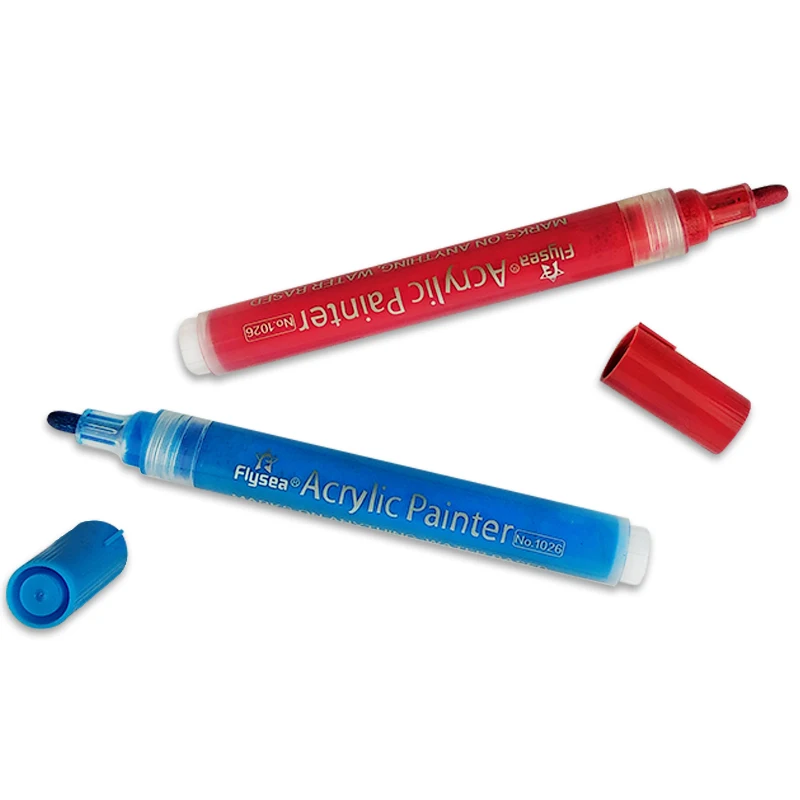 Hot Sell 18 Colors Waterproof Color Alcohol  Marker Pen Set WITH Considerate price