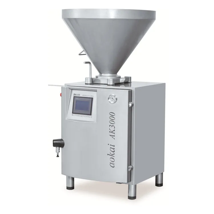 High speed hot dog vacuum filling machine sauce meat sausage maker equipment processing machine