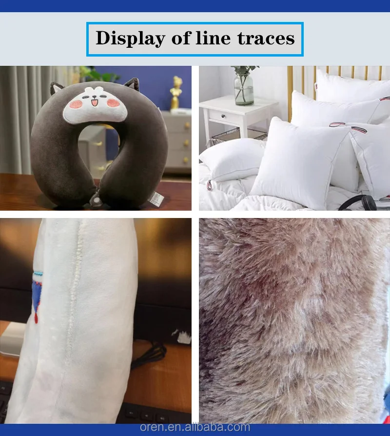 Pregnant women sleep pillow sealing machine Toy sealing sewing machine Pillow liner sealing clothes car operation video   RN-TB5