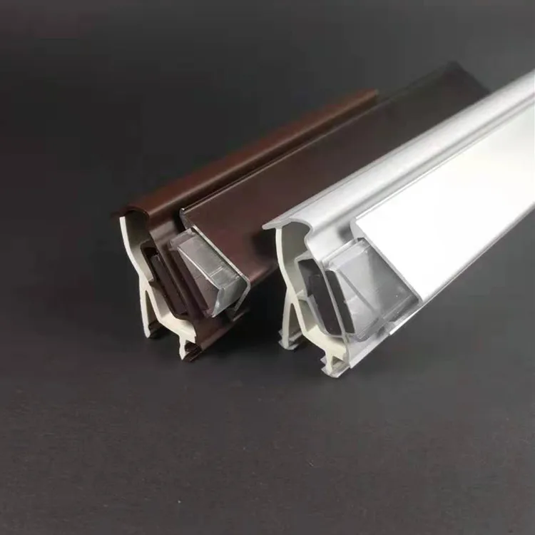 Wholesale Wooden door magnetic mute rubber strip PVC composite sealing strip Door frame anti-collision rubber strip