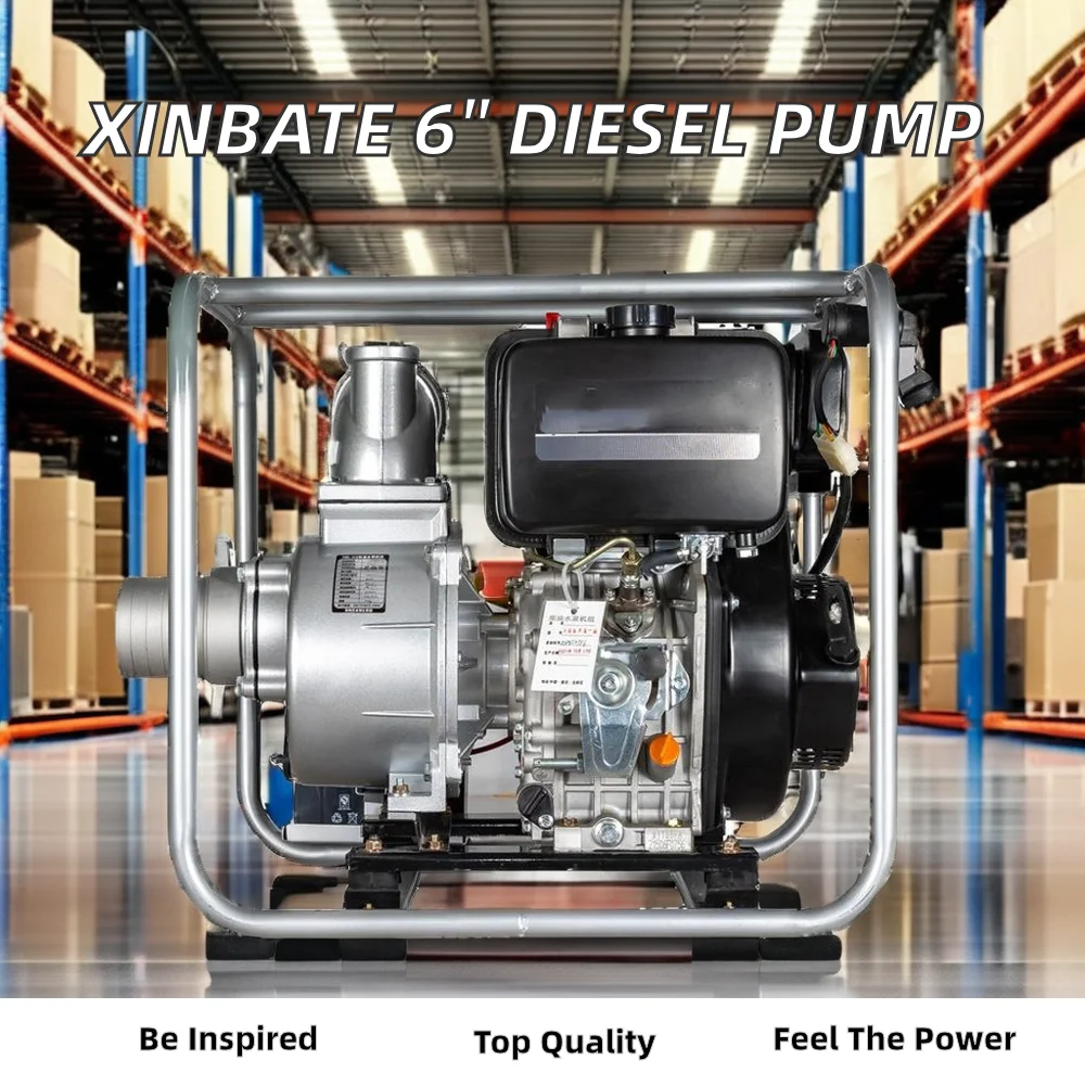 Diesel Water Pump Large Flow High Lift Gear Powered High Pressure Diesel Engine High Quality water pumps for irrigation