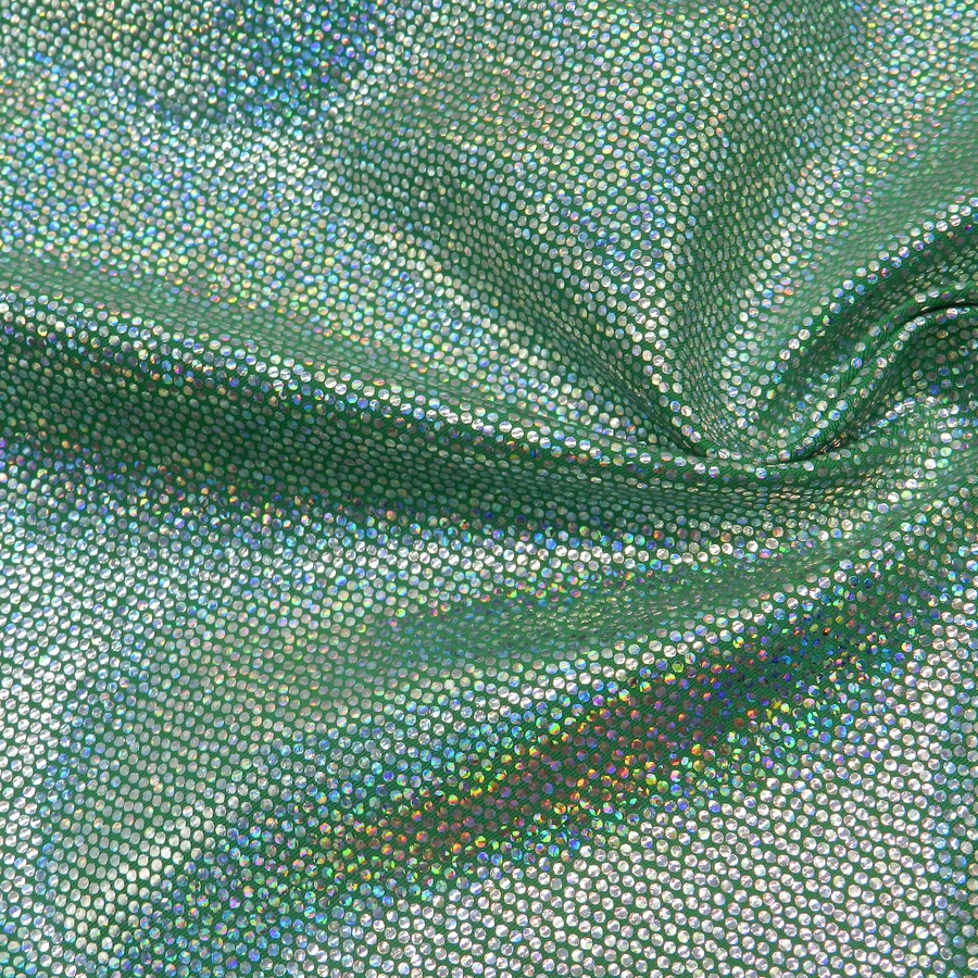 High-quality recycled polyester knit elastane athletic fabric plaid swimwear material mint swim fabric