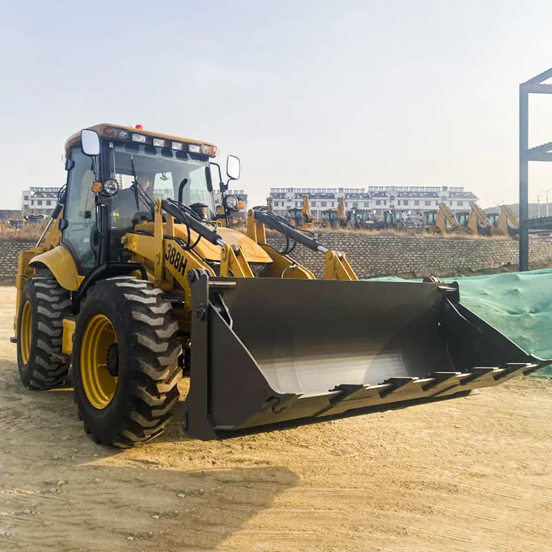 Free Shipping EPA High Quality Backhoe Loader Famous Design Backhoe Excavator Loader Back Hoe Loader For Sale