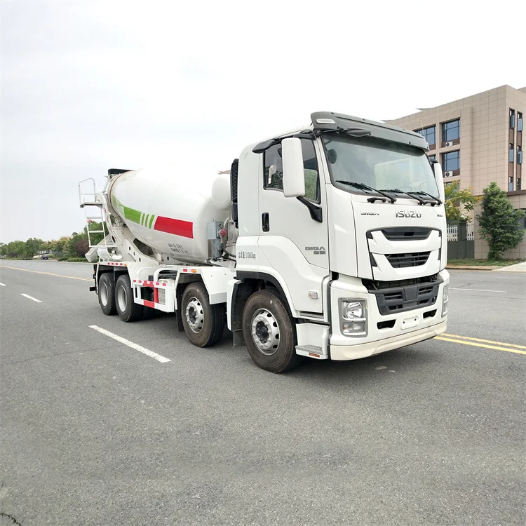 ISUZU GIGA 8x4 Concrete Mixer Truck 16CBM Mixing Drum Cement Mixer Truck for Sale
