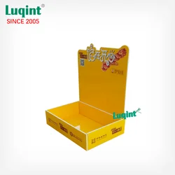 High Quality Custom Cardboard Counter Top Product Display Stand