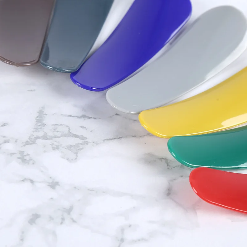 Hotel shoe horn plastic colorful short shoehorn