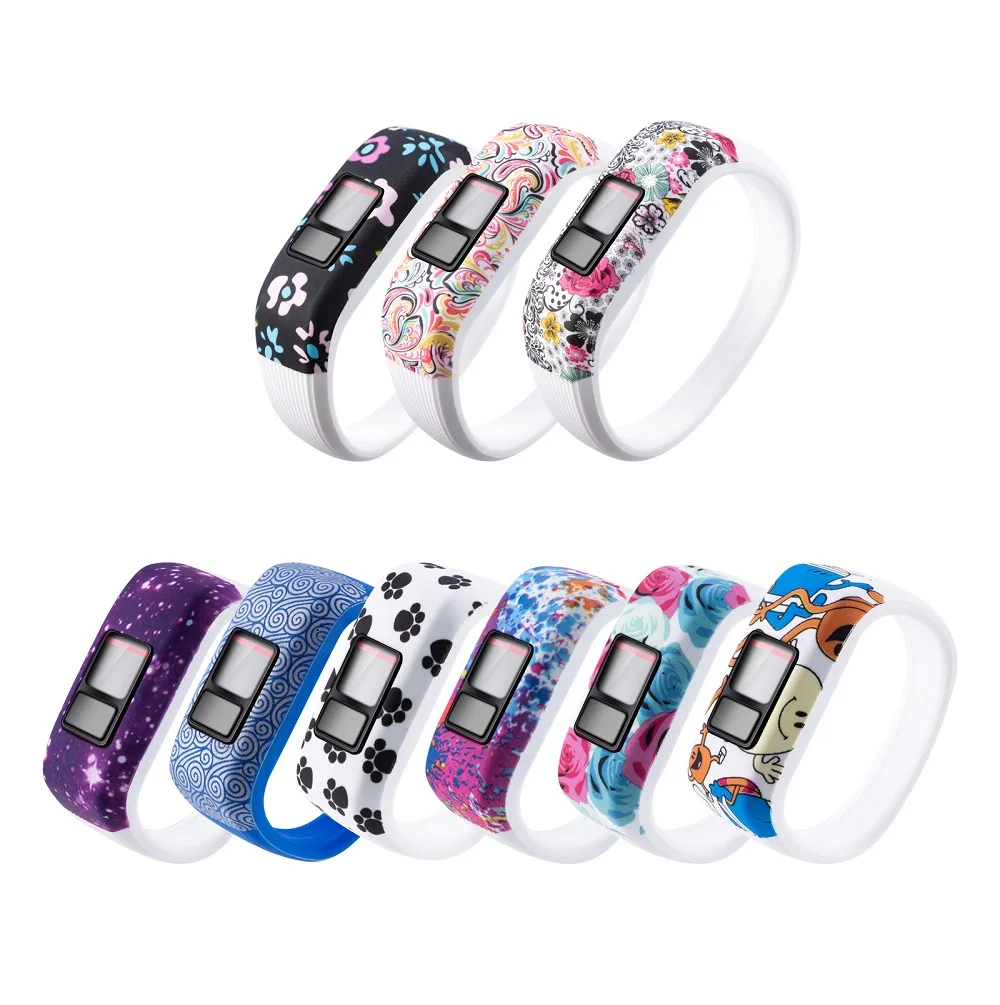 Ремешок силиконовый для детских часов Garmin Vivofit JR/JR2 Vivofit3