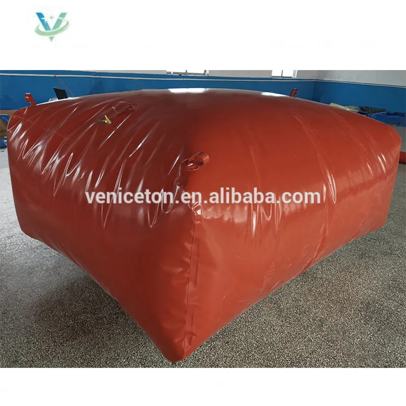 Veniceton 6m3 biogas digester 8m3 home using biogas system portable biogas plant