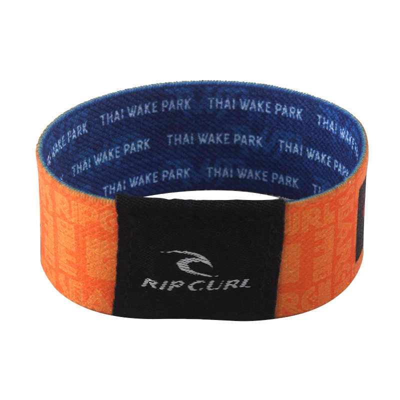 elastic fabric nfc213 nfc bracelets reusable NFC wrist band strap / Stretch Woven NFC RFID Wristband