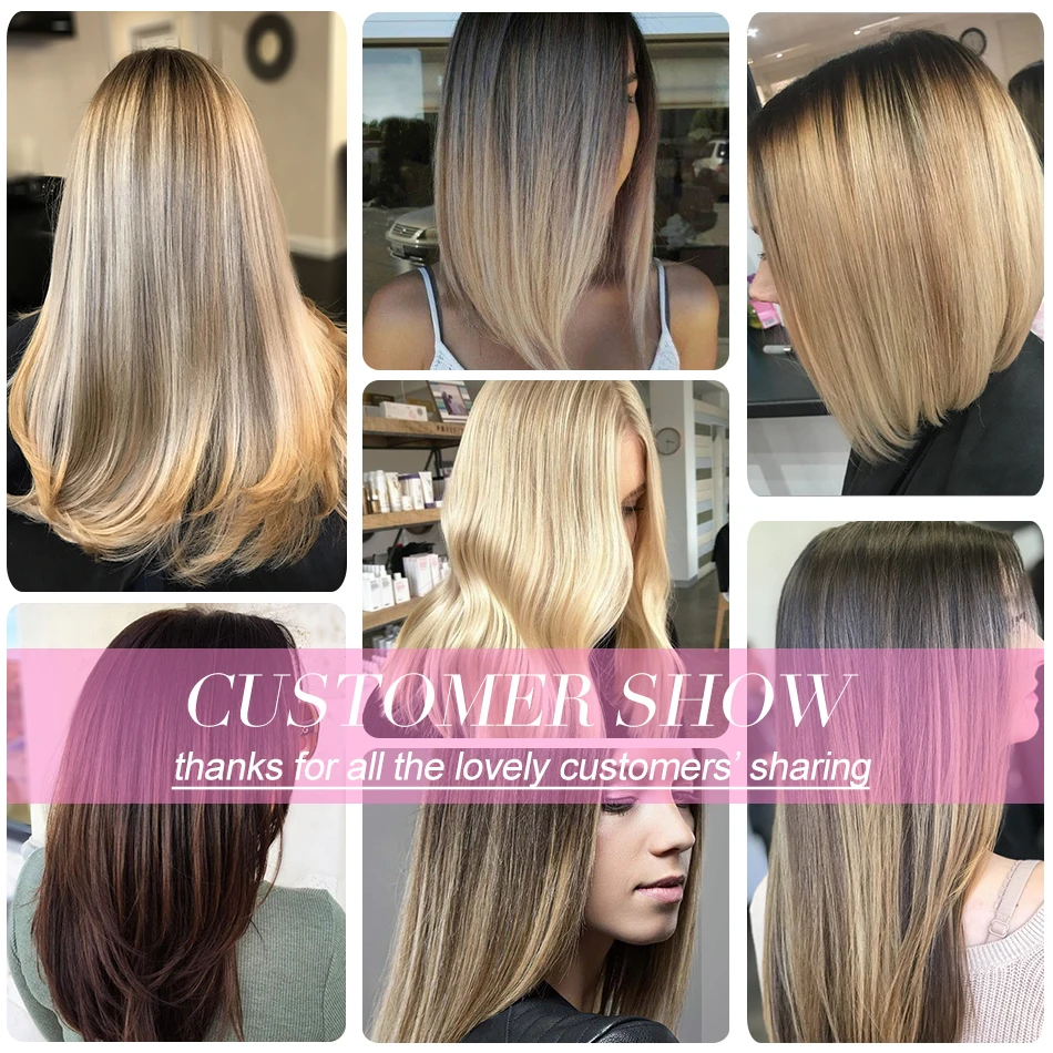 Wholesale Indian Free Sample Cuticle Aligned Hair Vietnamese Blonde Relaxed Straight No Processed Ombre 1B/30 Remy Hair Mini Tap