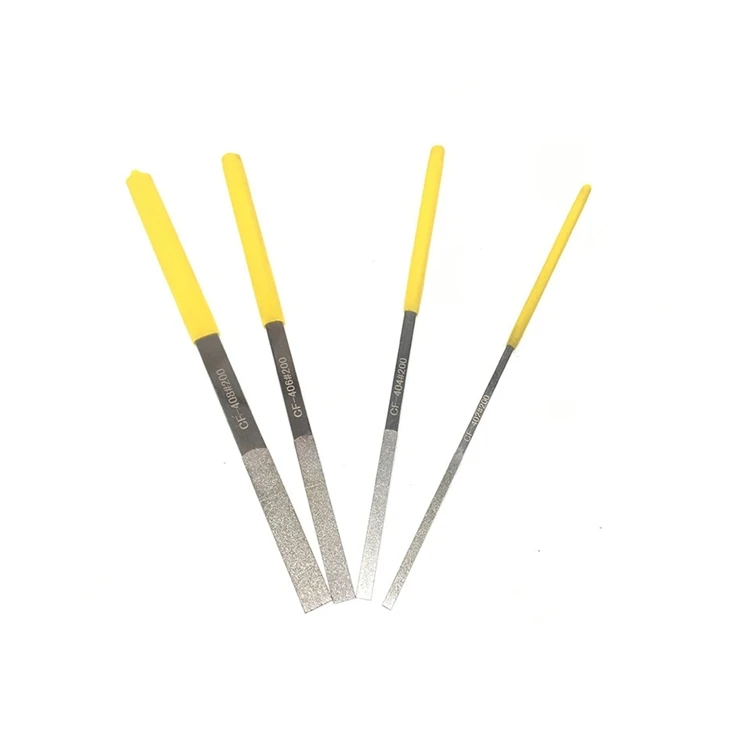 Новые товары, алмазный напильник, Гравировальный напильник, зеленая мягкая резиновая ручка, аппаратные инструменты, алмазный напильник