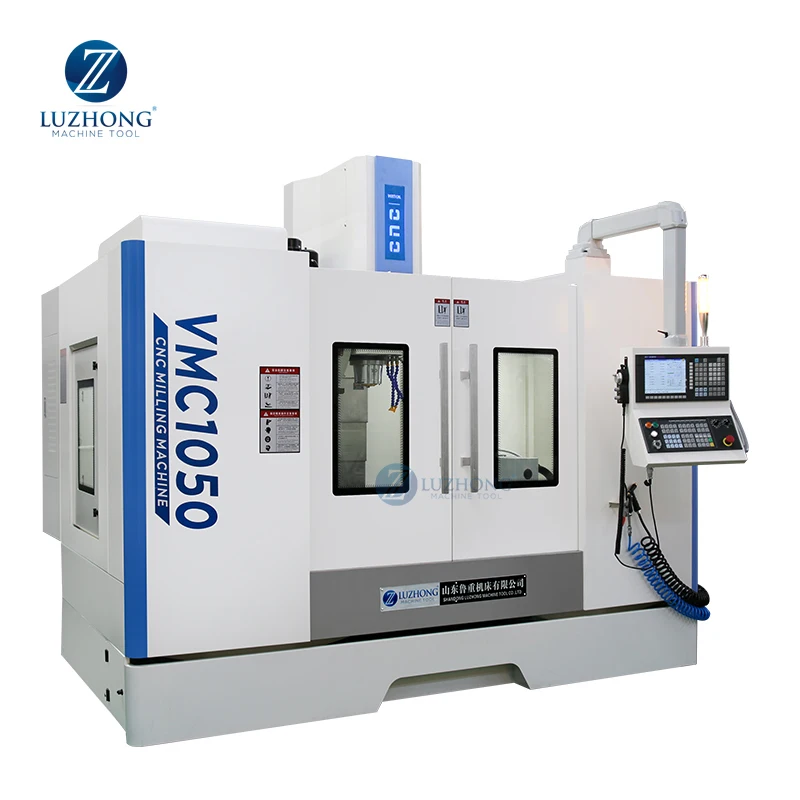 VMC1050 CNC VMC Machine LUZHONG China Hard Rail CNC Milling Machine Price