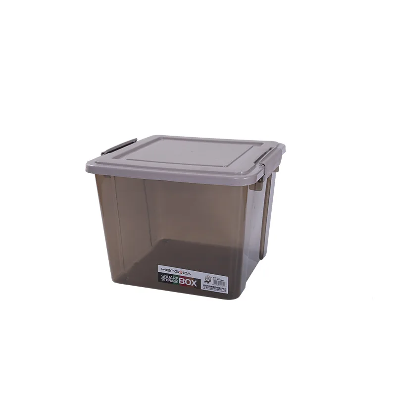 Multifunction Big Heavy Duty Clear Large Organizer Stackable Transparent Plastic Cloths Storage Box