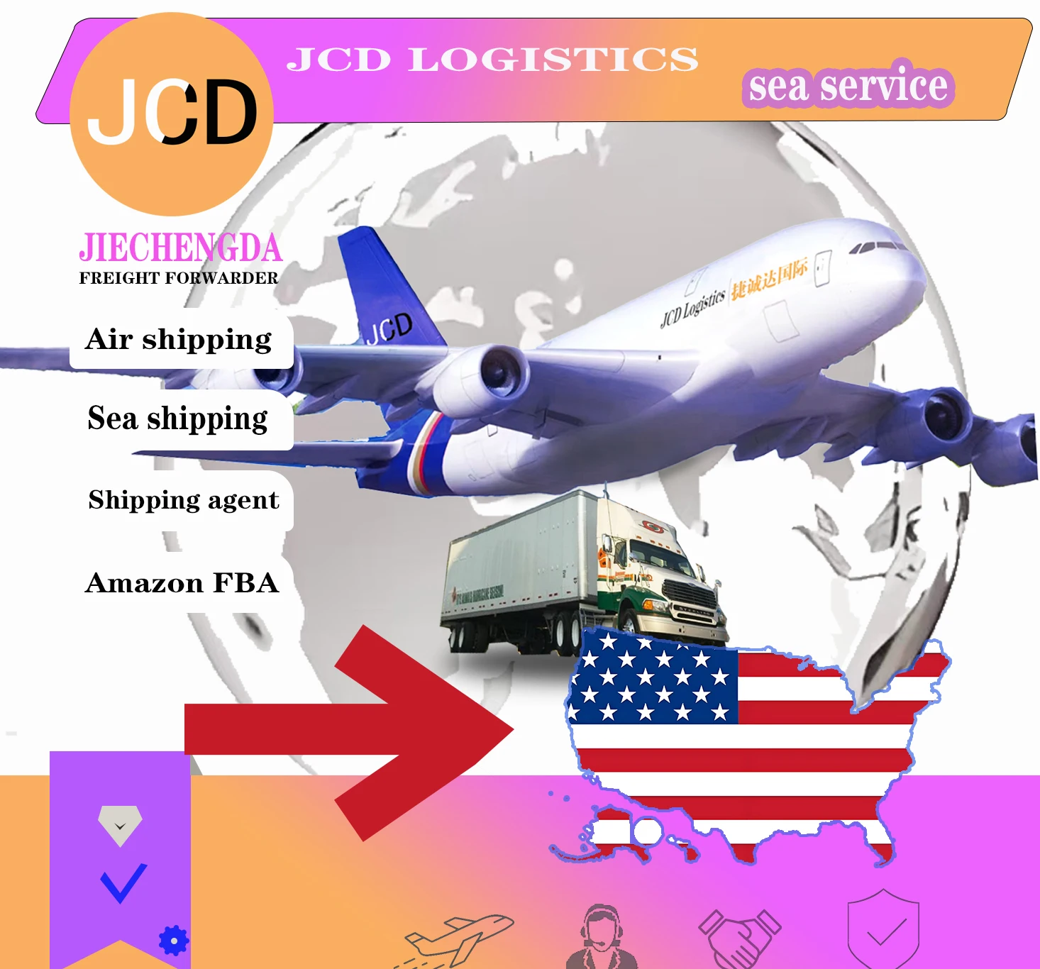 Shenzhen air Shipping Agent 8-12 Day Rates Air Freight Forwarder China to USA/Australia/united kingdom /Europe Door to Door DDP