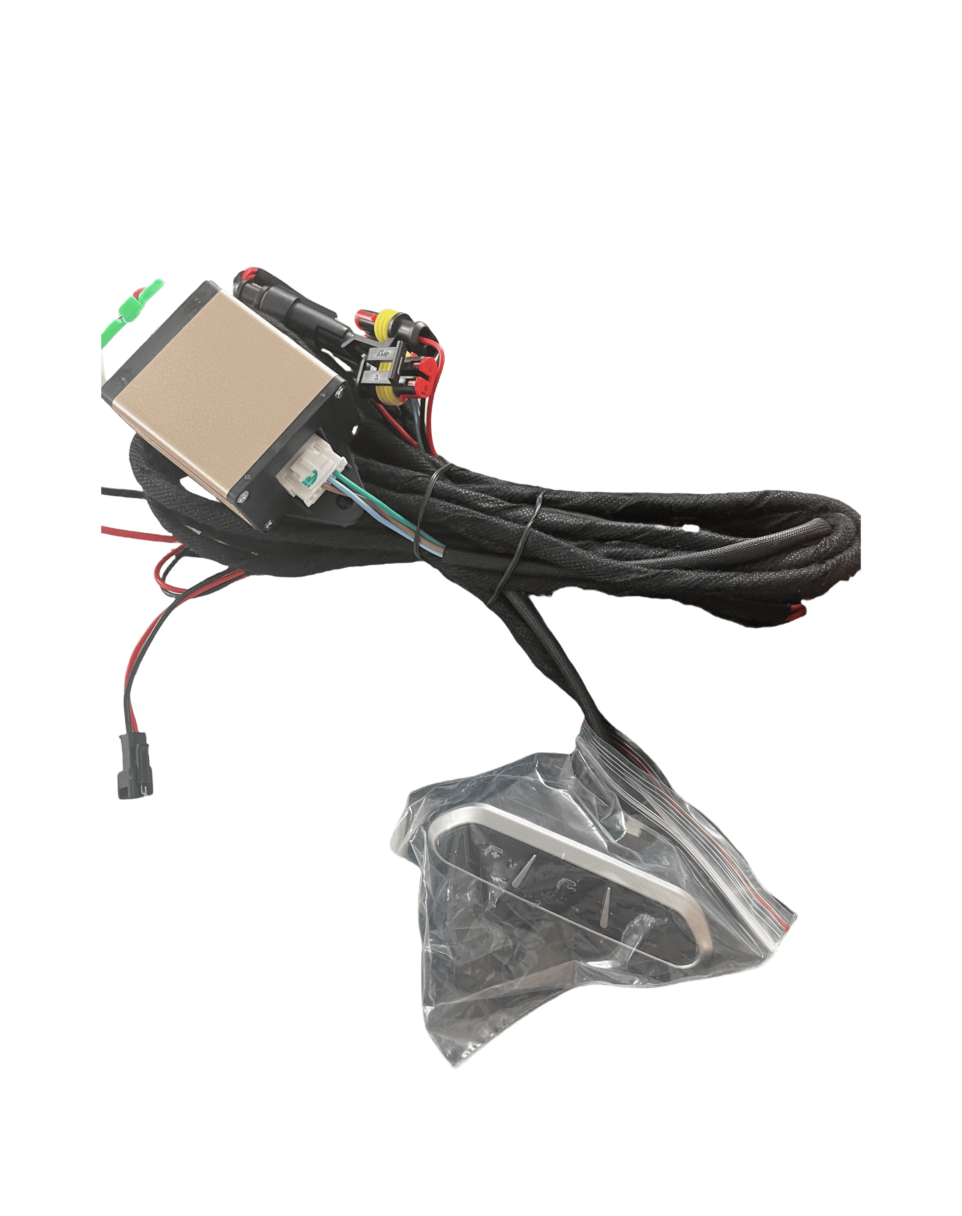 Manufacturer custom 12v car seat pneumatic massage system cooler heater with controller switch for luxury seat