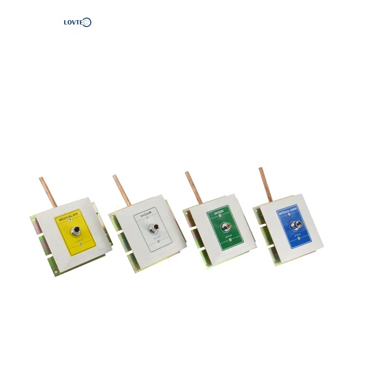 Lovtec hospital use wall mounted oxygen terminal diss standard medical gas outlet