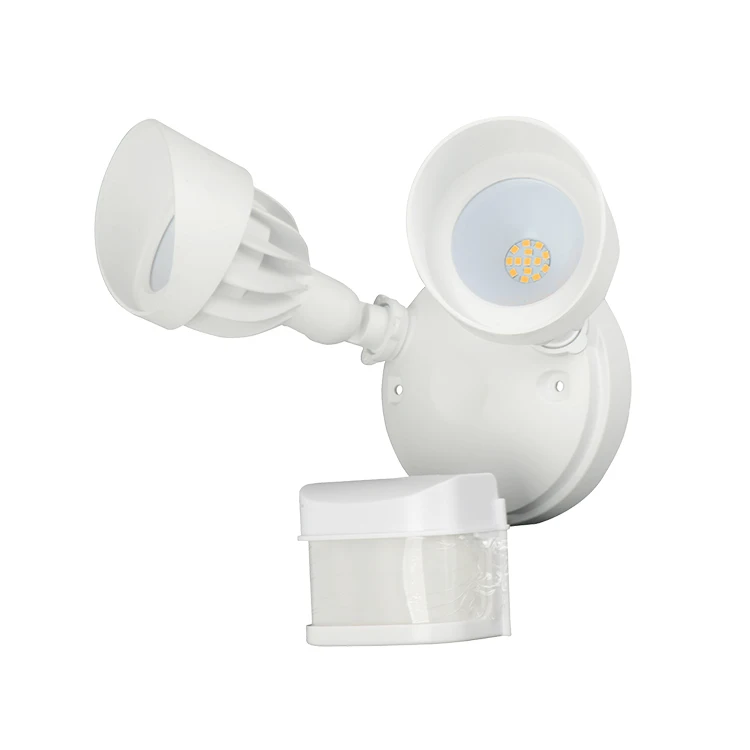 Wholesale Two Head Led Security Indoor Outdoor Night Light Pir Motion Sensor Light LED