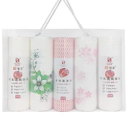 White Embossed Super Oil Absorb Spunlace Nonwoven Towel Multipurpose Fabric