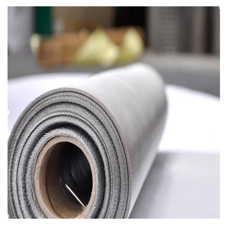 200 250 300 350 400 mesh stainless steel 304 316 wire mesh metallic Cloth Mesh for high corrosion resistance