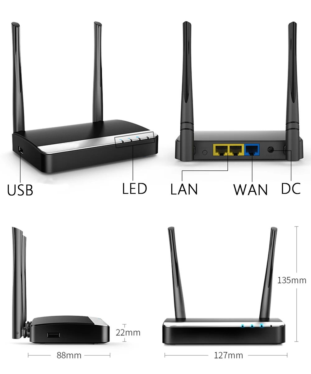 USB Wi-Fi ретранслятор для OpenWRT/Padavan/OMNI II прошивки 300 Мбит/с беспроводной маршрутизатор 32 МБ/флэш 128 Мб