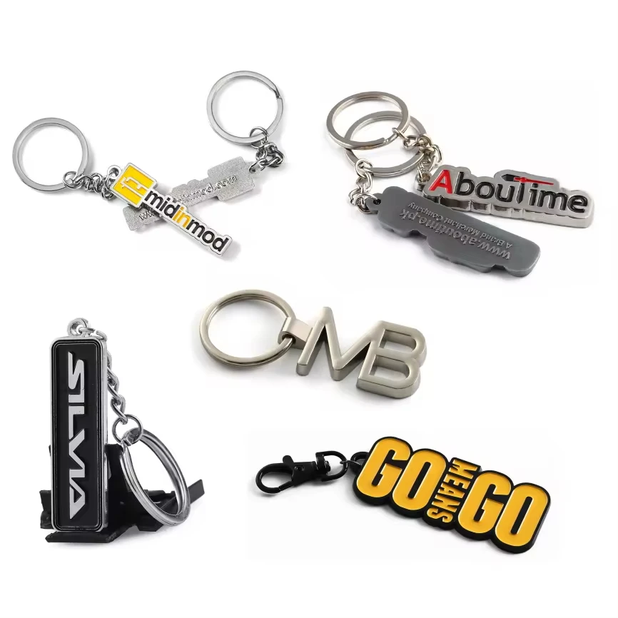 Factory Manufacturer  Custom 2d 3d Metal Keychain Soft Hard Enamel Keychain Zinc Alloy Keychain Metal Key Chain