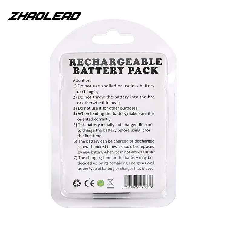 ZHAOLEAD AGS-003 Game Accessories 850mAh 3.7V Li Ion Rechargeable Rechargeable Backup Battery For GBA SP Battery