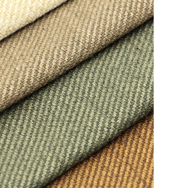 shaoxing wholesale superior quality 100 polyester twill texture yarn dyed linen look pillow upholstery fabric cloth in rolls