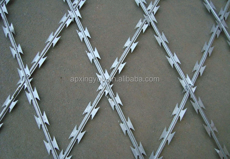 galvanized razor barbed wire with good quality