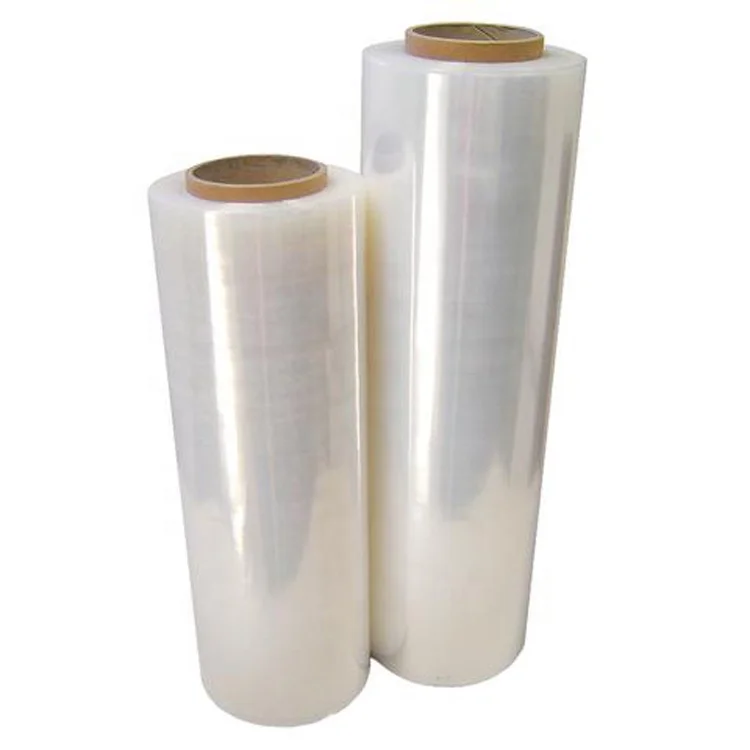 80 Gauge 4 Roll Pallet Wrap Stretch Film Hand Shrink Moving Shrink Wrap
