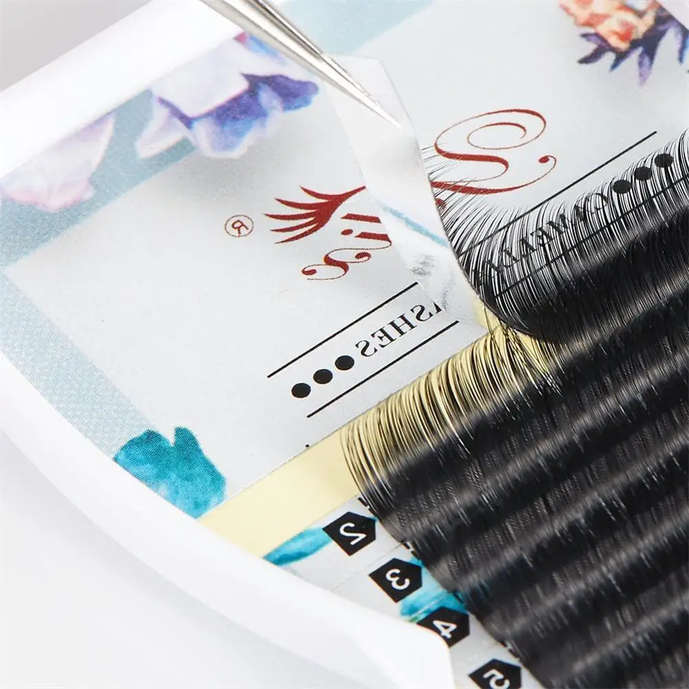 Yelix Korean PBT Fiber Volume Blossom Lash Extensions Vendor Camellia Lashes Eyelash Extensions Individual