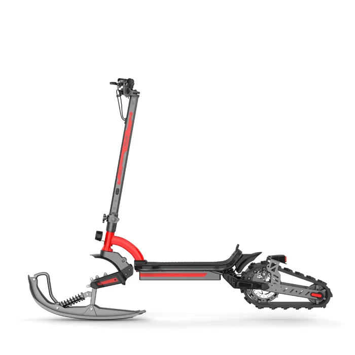 Factory Custom Snowmobiles with 2000W Motor 60V Battery Detachable Snow Escooter(s) Off Road High Speed Snow Sport E-SCOOTER