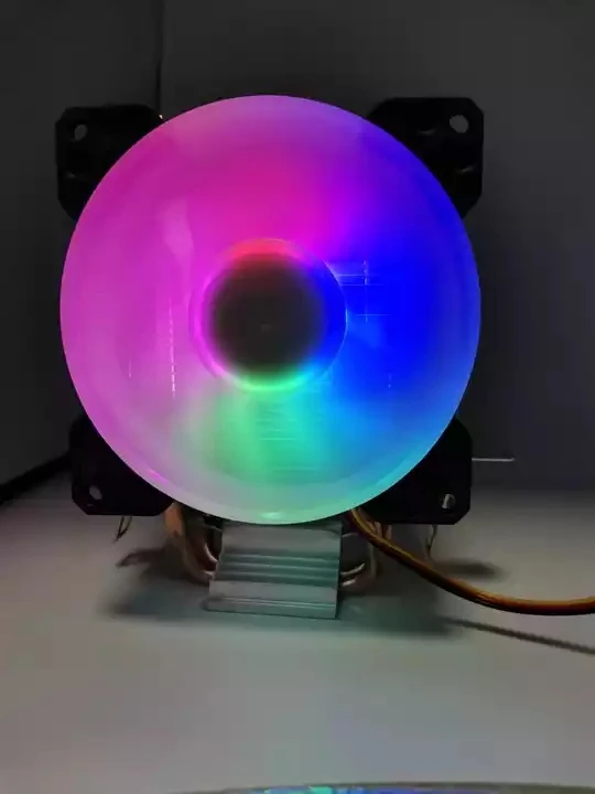 DC 12v pc computer cpu 775 1151 1150 1155 AM amd cpu cooler heatsink radiators 2 heatpipe fan