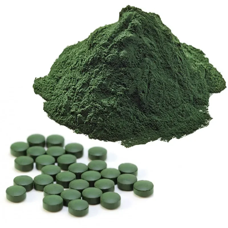 Private Label GMP Natural Organic Algae Chlorella Spirulina Capsules Feed Grade Spirulina Powder Spirulina Tablets