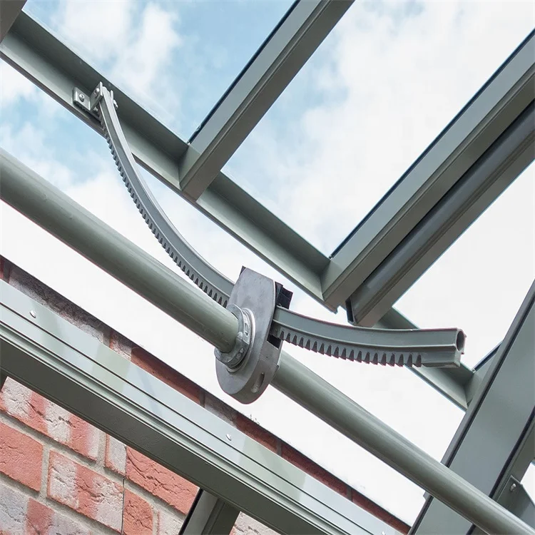 Greenhouse Accessories Pull Screen System Rack and Pinion for Shading System