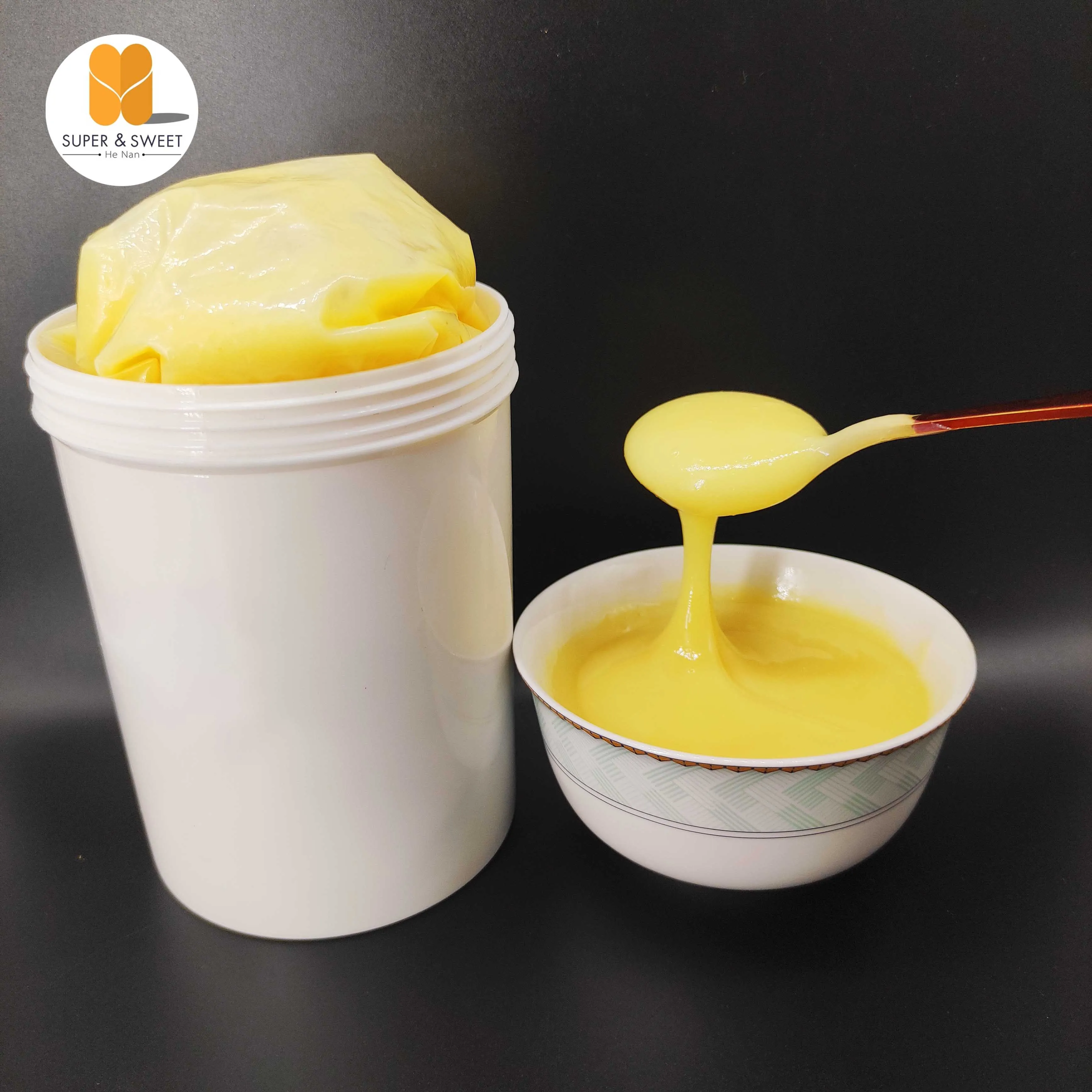 Bulk Natural Pure Royal Jelly Food Grade Best Price Gelee Royale Fresh Royal Jelly Liquid 1.0-2.0% 10-HDA