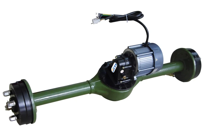 1.2kw disc brake electric axle and wheel