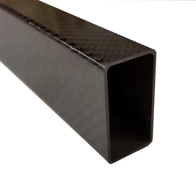 Whale stone Accept Custom Support Shiny Matte Round Square 3k Carbon Fiber Tube 3k Carbon Fiber Square Tube